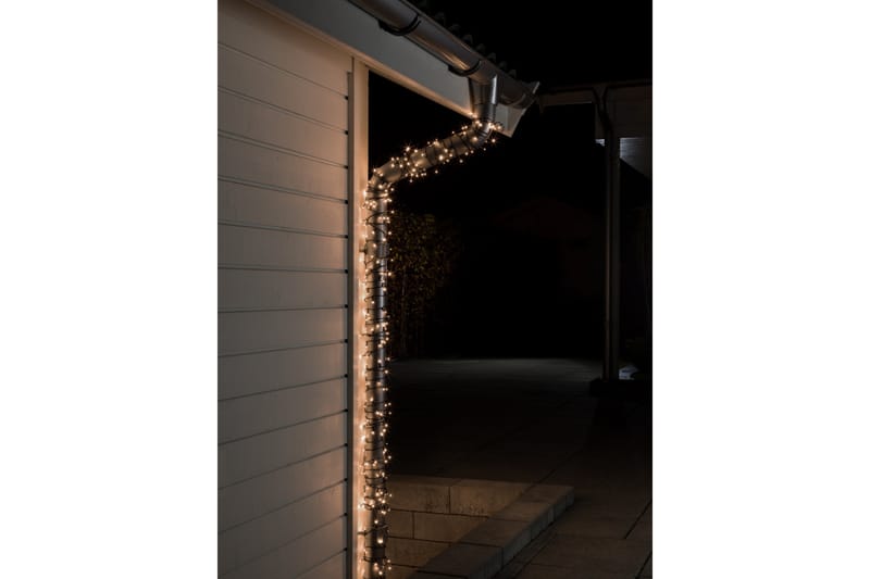 Konstsmide Slinga 1000 varmvita LED Svart - Konstsmide - Julbelysning - Ljusslinga - Balkongbelysning