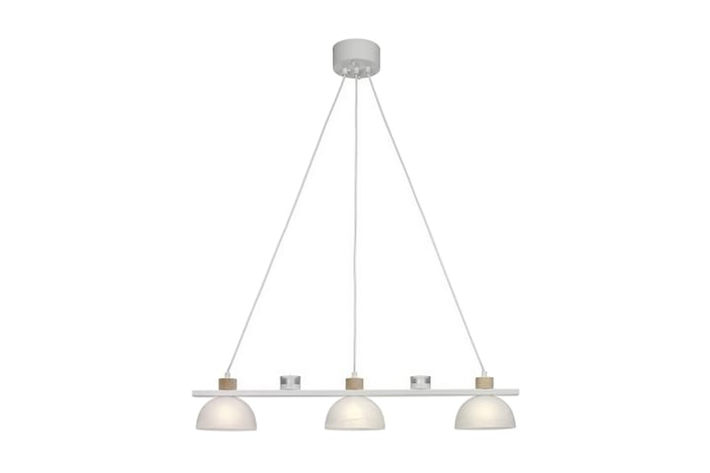 DIVOZA Taklampa 82 3 Lampor Vit - Cottex - Kökslampa & pendellampa - Sovrumslampa - Fönsterlampa hängande