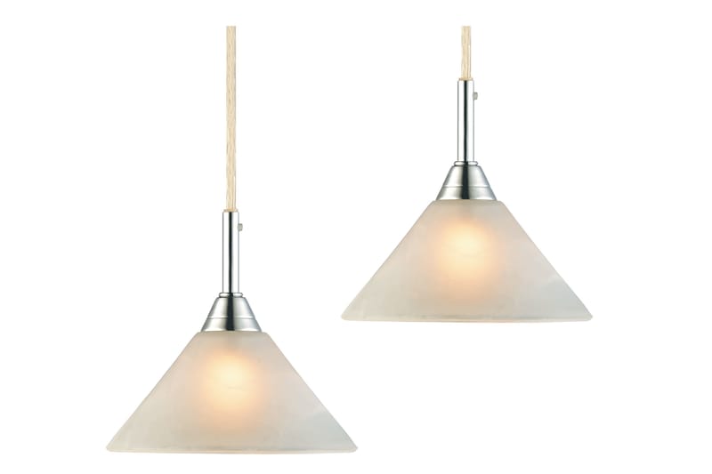VESUS Pendel sæt 2L polar-glas - Kökslampa & pendellampa - Sovrumslampa - Fönsterlampa hängande