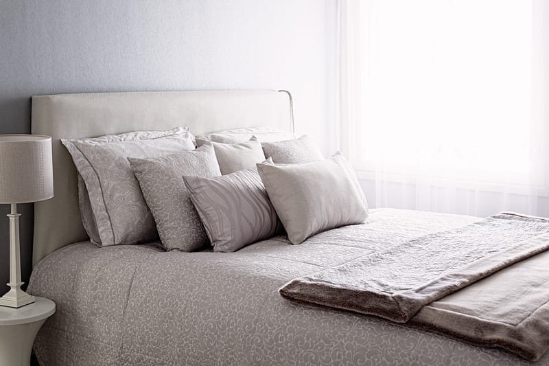 ANETTE Överkast 260x160 cm Vit - Överkast - Sängkläder - Överkast dubbelsäng