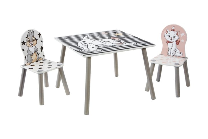 DISNEY KLASSIKER Barnbord + 2stol - Barn & bebis - Barnmöbler - Barnbord - Aktivitetsbord - Lekbord