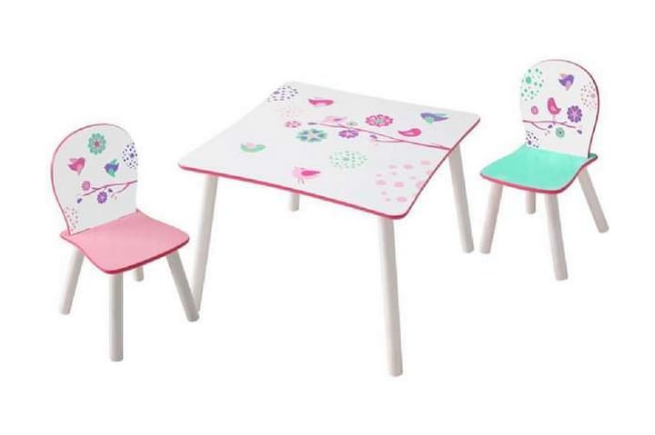 Flower Bord och Stol - Barn & bebis - Barnmöbler - Barnmöbelset - Barnbord & barnstolar