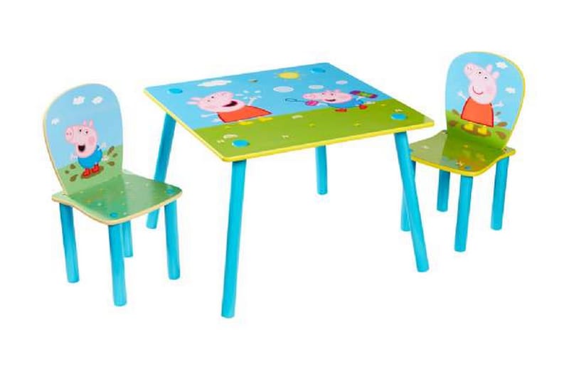 Gurli hylla med bord och stolar - Barn & bebis - Barnmöbler - Barnmöbelset - Barnbord & barnstolar