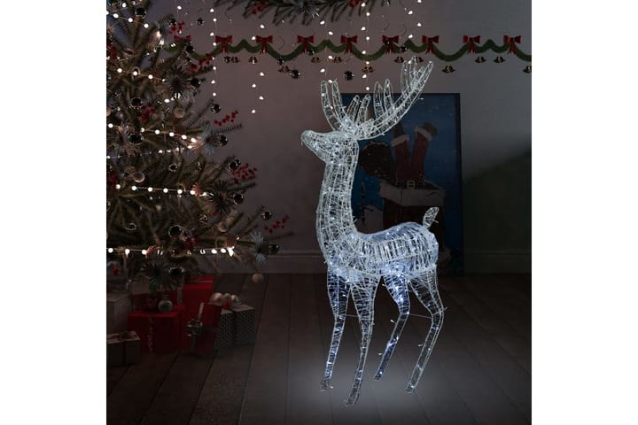 Julren akryl 250 LED 180 cm kallvit - Vit - Belysning - Julbelysning
