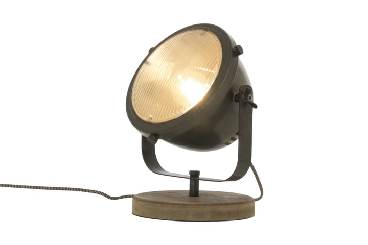 ALASKA bordlampa, järngrå/trä - Aneta Lighting - Belysning - Inomhusbelysning & lampor - Bordslampor & bordsbelysning