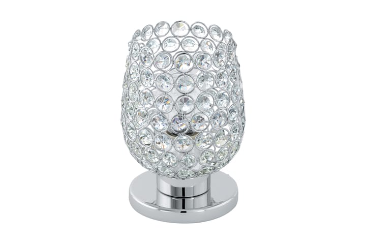 BONARES Bordslampa Krom/Klar/Glas - Eglo - Belysning - Inomhusbelysning & lampor - Bordslampor & bordsbelysning