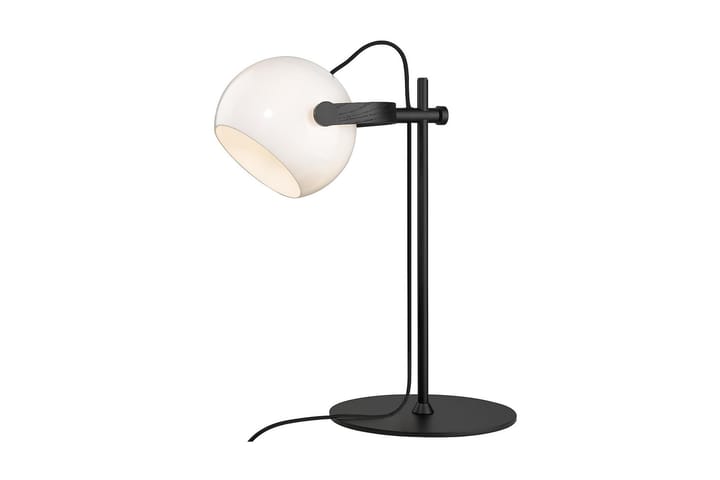 D.C bordlampe Ø18 E27,  Opalic m, eg-sort - Belysning - Inomhusbelysning & lampor - Bordslampor & bordsbelysning