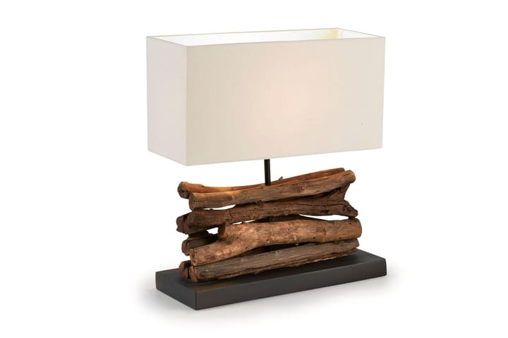GANLÖSE Bordslampa 35/15 cm Natur/Vit - Belysning - Inomhusbelysning & lampor - Sänglampa - Sängbordslampa