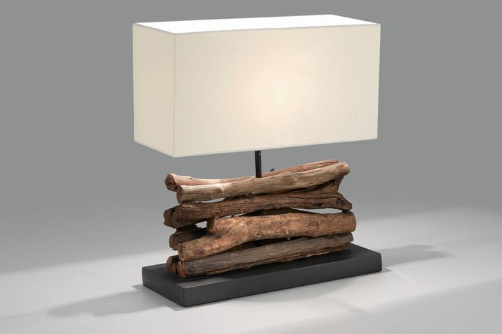 GANLÖSE Bordslampa 35/15 cm Natur/Vit - Belysning - Inomhusbelysning & lampor - Bordslampor & bordsbelysning