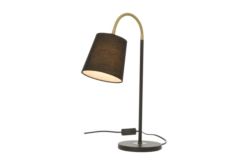 LJUSDAL bordlampa, svart/matt mässing - Aneta Lighting - Belysning - Inomhusbelysning & lampor - Bordslampor & bordsbelysning