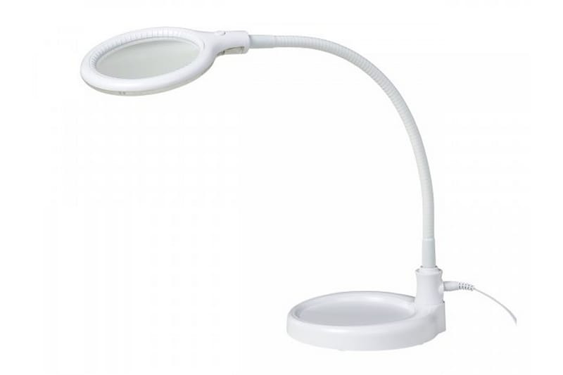 MOHOLM Förstoringslampa 14 cm LED Vit - Vit - Belysning - Inomhusbelysning & lampor - Vägglampor & väggbelysning
