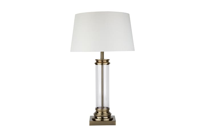 PEDESTAL Bordslampa Glas Column & Mässing - Searchlight - Belysning - Inomhusbelysning & lampor - Bordslampor & bordsbelysning