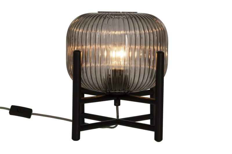 VINDA bordlampa stor, svart/rök - Aneta Lighting - Belysning - Inomhusbelysning & lampor - Bordslampor & bordsbelysning