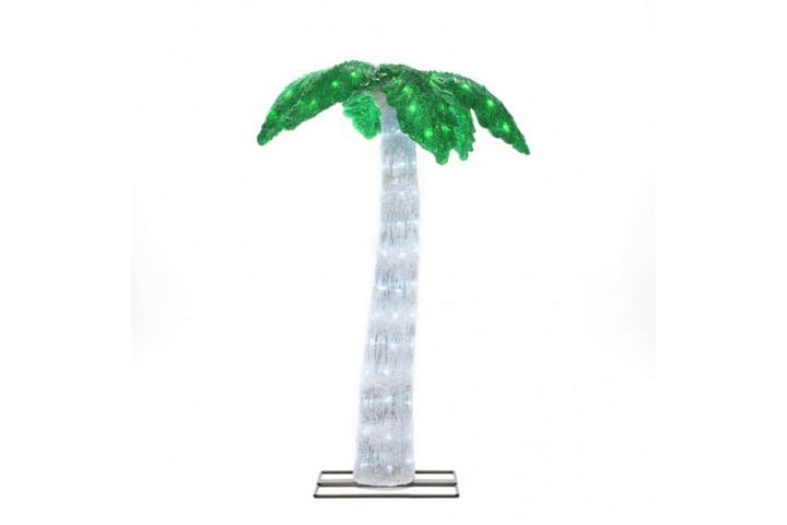 Konstsmide Palm akryl 75cm LED Transparent