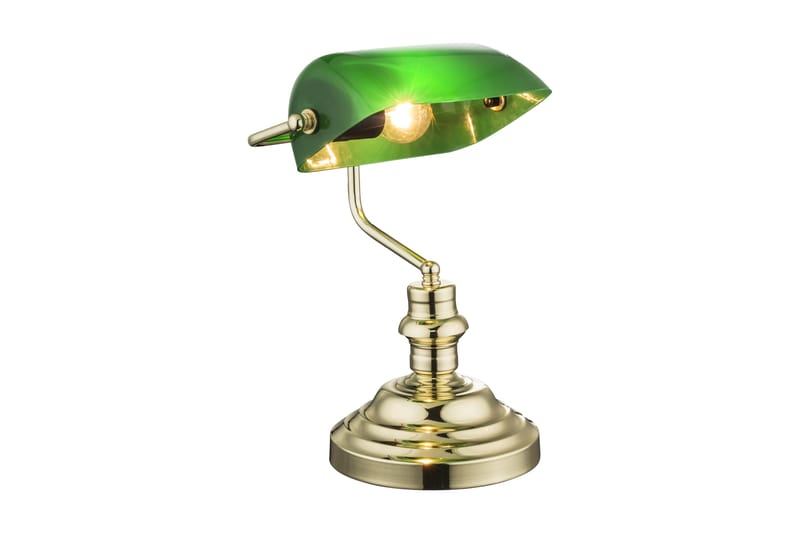 ANTIQUE Bankirlampa 21 cm Mässing/Guld - Globo Lighting - Belysning - Inomhusbelysning & lampor - Speciallampor - Bankirlampa