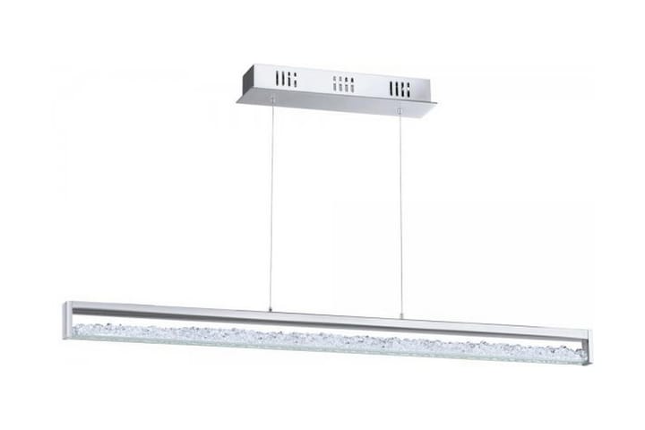 CARDITO Taklampa 100 LED m Dimmer Krom/Blank