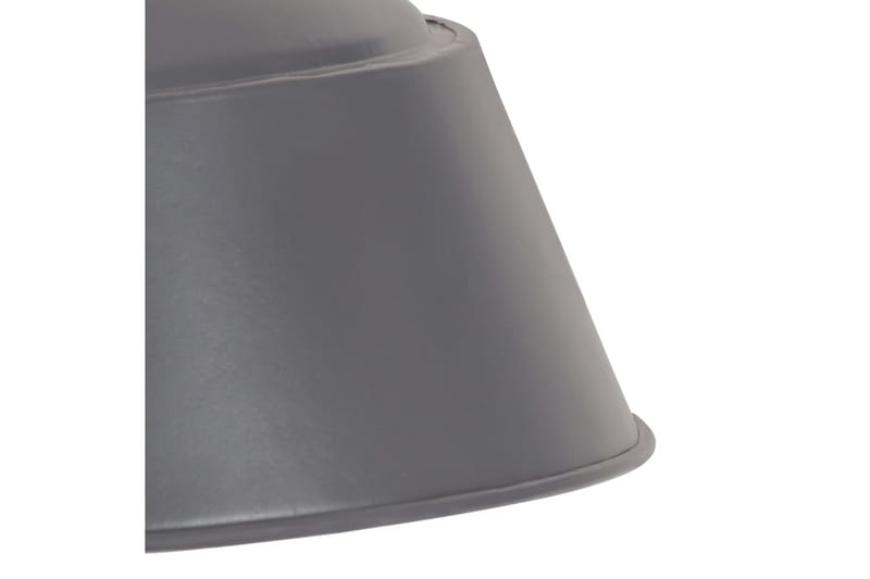 Hänglampa industriell 42 cm grå E27 - Grå - Belysning - Inomhusbelysning & lampor - Taklampor & takbelysning - Kökslampa & pendellampa