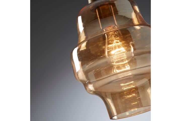 KLARUP Taklampa Glas 23/23 cm Orange - Belysning - Inomhusbelysning & lampor - Taklampor & takbelysning - Kökslampa & pendellampa