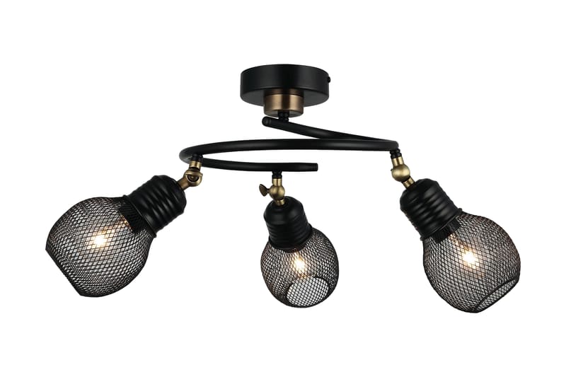 PENDE Taklampa Guld/Svart - Homemania - Belysning - Inomhusbelysning & lampor - Fönsterlampor & fönsterbelysning - Fönsterlampa hängande