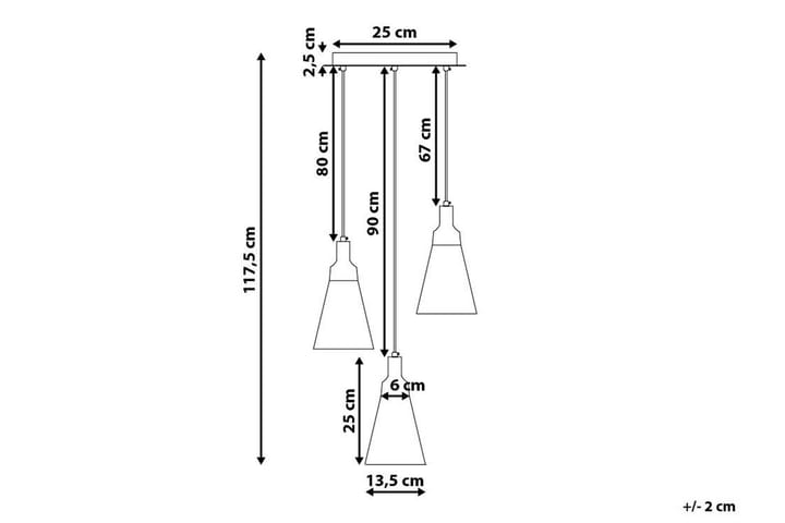 TICINO Taklampa 25 cm - Belysning - Inomhusbelysning & lampor - Taklampor & takbelysning - Kökslampa & pendellampa