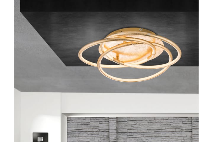 BARNA Plafond 3-Arm Guld - Globo Lighting - Belysning - Inomhusbelysning & lampor - Taklampor & takbelysning - Plafond