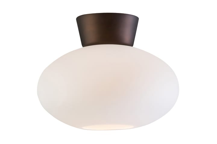 BULLO Plafondlampa 27x21 cm Oxid/Opal Glas - Belid - Belysning - Inomhusbelysning & lampor - Taklampor & takbelysning - Plafond