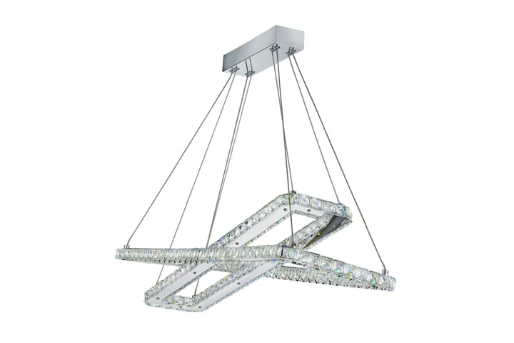 CLOVER Taklampa LED Clear Crystal Glas - Searchlight - Belysning - Inomhusbelysning & lampor - Taklampor & takbelysning - Plafond