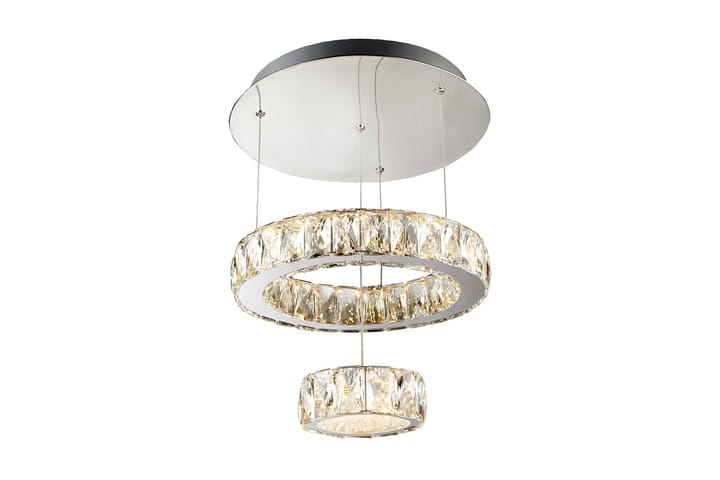 CLOVER Tier Taklampa LED Krom/Glas - Searchlight - Belysning - Inomhusbelysning & lampor - Taklampor & takbelysning - Plafond