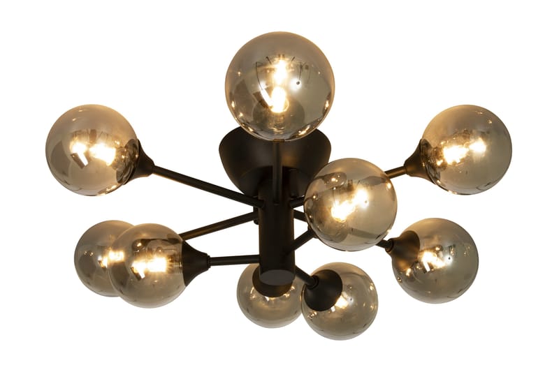 COSMOS plafond krokupph., svart/rök - Aneta Lighting - Belysning - Inomhusbelysning & lampor - Taklampor & takbelysning - Plafond