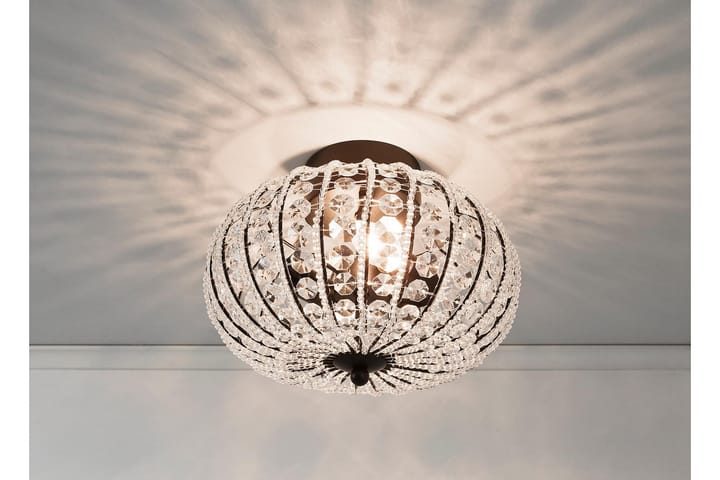 EDDA Plafond Svart/Glas - Aneta Lightning - Belysning - Belysningstillbehör - Lampskärm