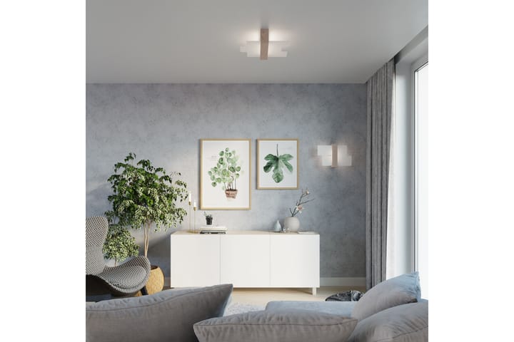 FENIKS Plafond Natur - Sollux Lighting - Belysning - Inomhusbelysning & lampor - Taklampor & takbelysning - Plafond