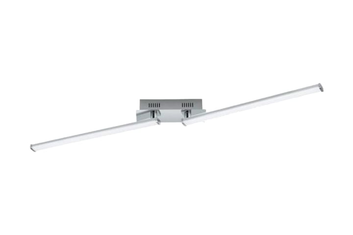 LASANA Plafond LED 2L Krom/Vit - Eglo - Belysning - Inomhusbelysning & lampor - Taklampor & takbelysning - Plafond