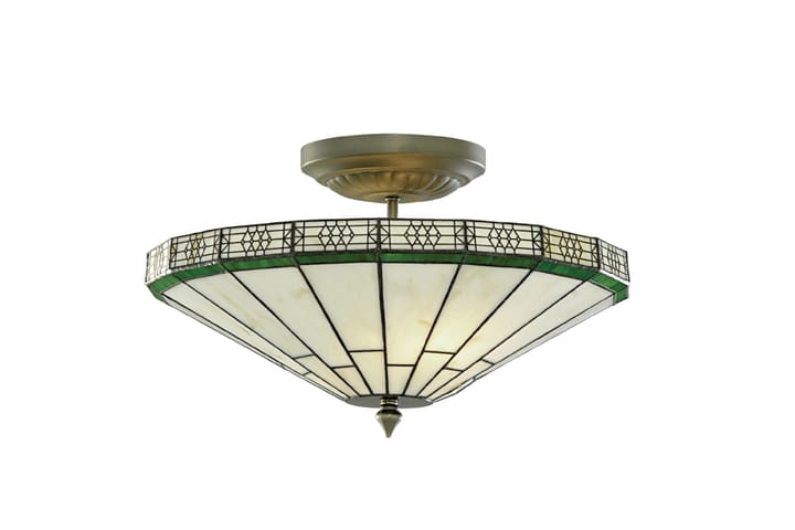NEW York 41 2L Semiflush Tiffany - Searchlight - Belysning - Inomhusbelysning & lampor - Taklampor & takbelysning - Plafond