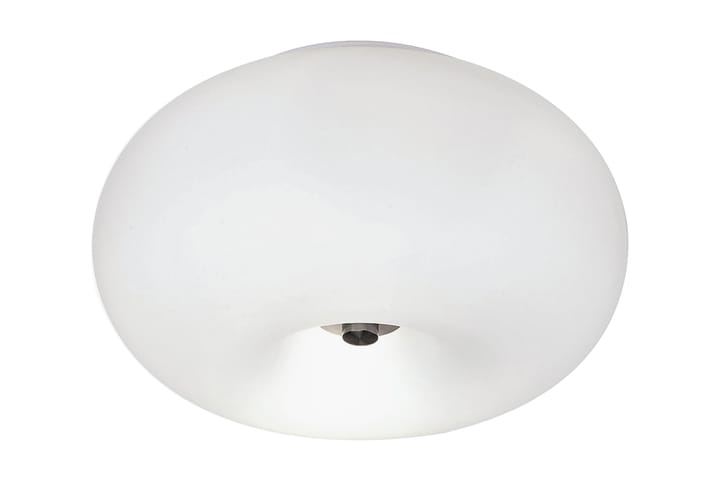 OPTICA Plafond 28 cm Nickel/Opal - Eglo - Belysning - Inomhusbelysning & lampor - Taklampor & takbelysning - Plafond