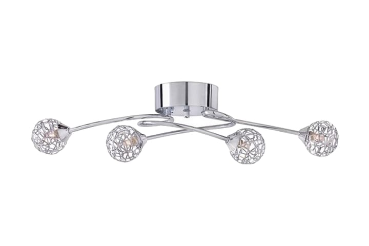 SUPERB Plafond 70 4 Lampor Krom/Blank - Cottex - Belysning - Inomhusbelysning & lampor - Taklampor & takbelysning - Plafond