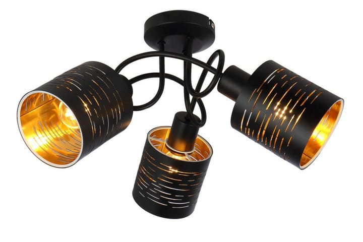 TUNNO Plafond 3 Lampor Svart - Globo Lighting - Belysning - Inomhusbelysning & lampor - Taklampor & takbelysning - Plafond