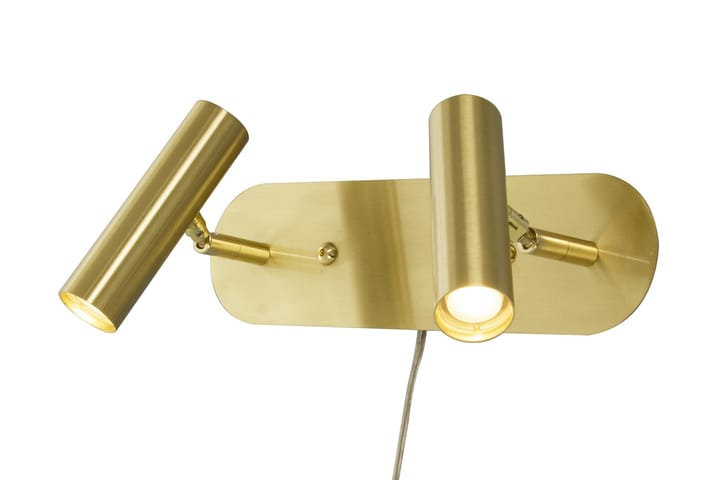 ARTIC Vägglampa Dubbel Mässing - Scan Lamps - Belysning - Inomhusbelysning & lampor - Vägglampor & väggbelysning