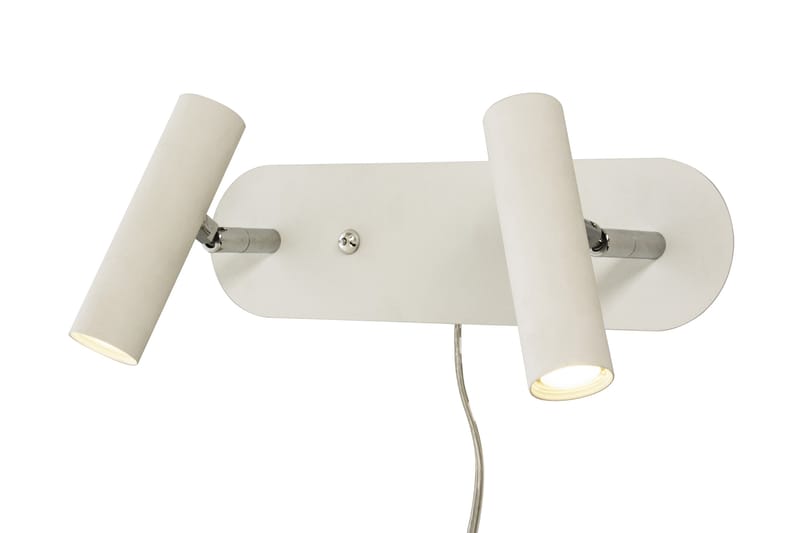 ARTIC Vägglampa Dubbel Vit/Krom - Scan Lamps - Belysning - Inomhusbelysning & lampor - Läslampa - Läslampa vägg