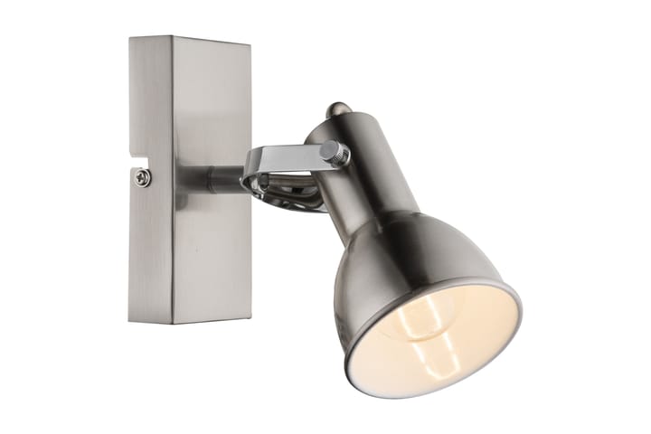 FARGO Vägglampa Silver - Globo Lighting - Belysning - Inomhusbelysning & lampor - Sänglampa - Sänglampa vägg