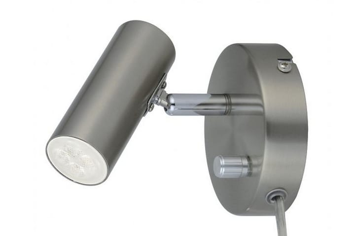 MINI Vägglampa 10 LED Silver