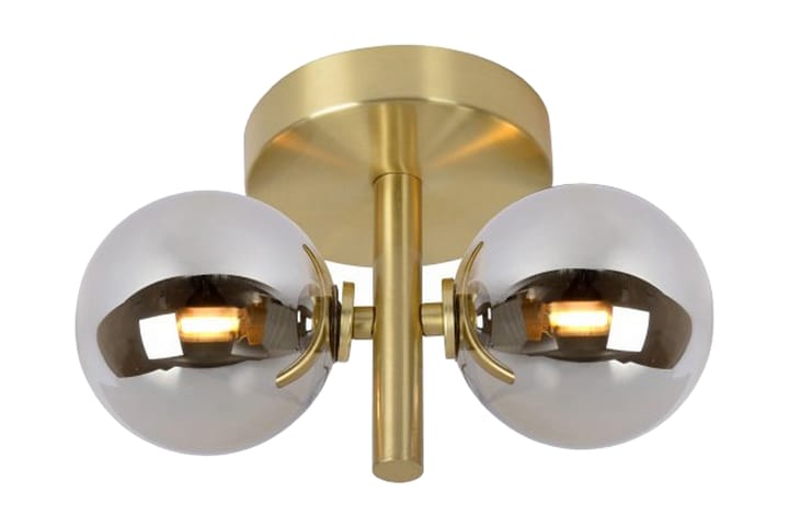 TYCHO Vägglampa 15 Dimbar 2 Lampor Mässing - Lucide - Belysning - Inomhusbelysning & lampor - Vägglampor & väggbelysning