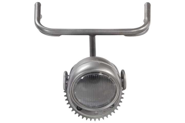 Vägglampa med motorcykeldesign järn - Silver - Belysning - Inomhusbelysning & lampor - Vägglampor & väggbelysning