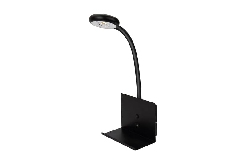 ZET sänglampa m. USB laddare, svart - Aneta Lightning - Belysning - Inomhusbelysning & lampor - Vägglampor & väggbelysning