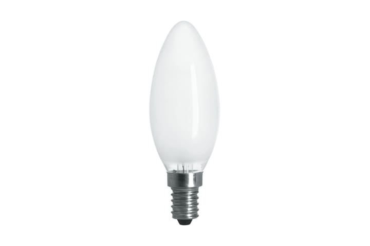 JUNG LED-lampa 3,6W E14 2700K Dim Filament Opal