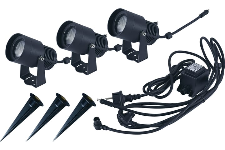 ELIA Marklyktor Kit IP65 Svart - Belysning - Ljuskällor & glödlampor - LED-belysning - LED-lampa - Koltrådslampa & glödtrådslampa