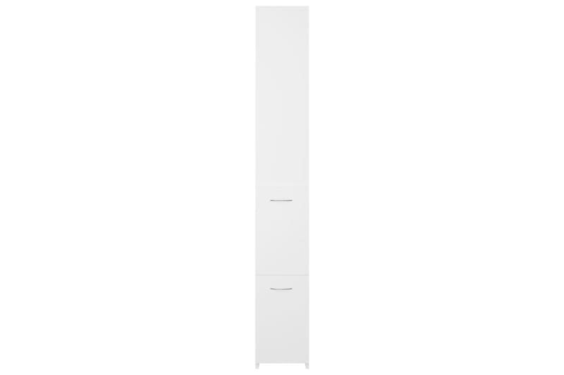 Badrumsskåp vit 25x25x170 cm spånskiva - Vit - Förvaring - Badrumsförvaring & tvättstuga inredning - Badrumsskåp