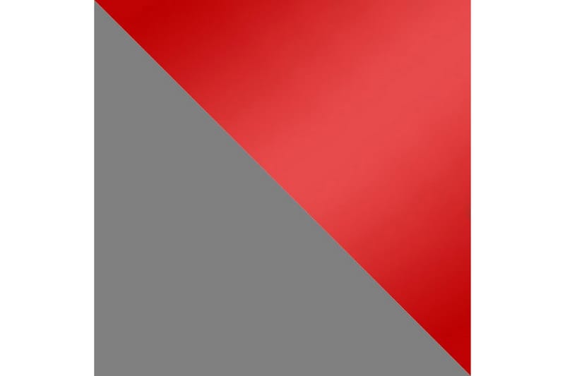 Rose Skåp med dörrar 80x60x82 cm - Grå/Röd - Förvaring - Förvaringsmöbler - Byråar