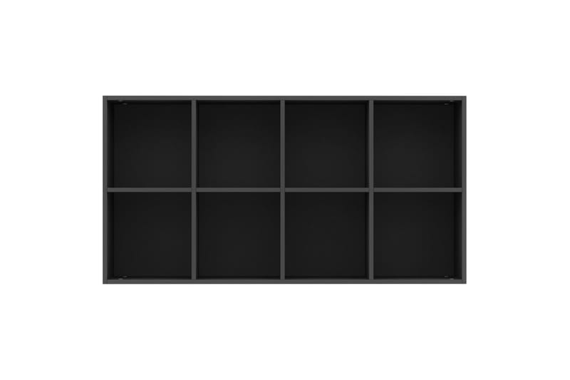 Bokhylla/skänk svart 66x30x130 cm spånskiva - Svart - Förvaring - Förvaringsmöbler - Skänkar & sideboards