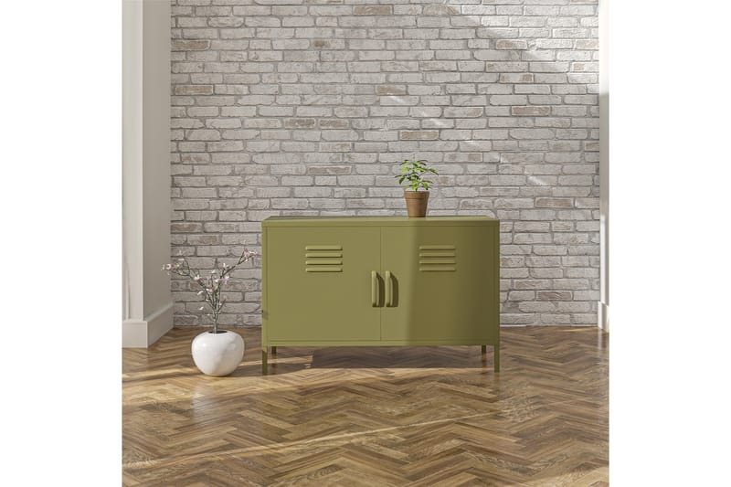 Bradford  Skänk 100x40 cm Grön - Förvaring - Förvaringsmöbler - Skänkar & sideboards