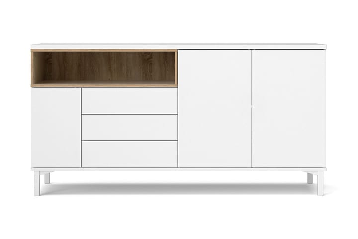 MELE Skänk 176 Vit/Brun - Möbler - Vardagsrum - Soffbord & vardagsrumsbord - Soffbord